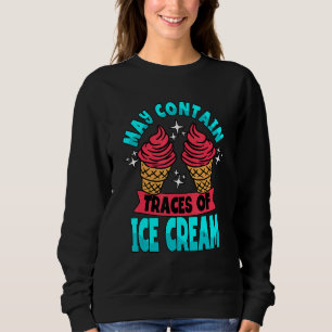 Sudadera Puede Contener Rastros De Helado Congelado Gelato