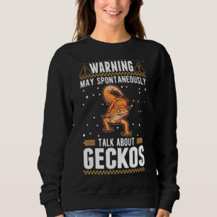 Sudadera Puede hablar espontáneamente de Geckos 1