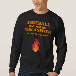Sudadera Puede Que El Fuego No Sea La Respuesta, Pero