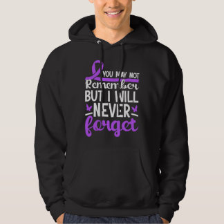 Sudadera Puede que no recuerde pero nunca olvidará Alzheim