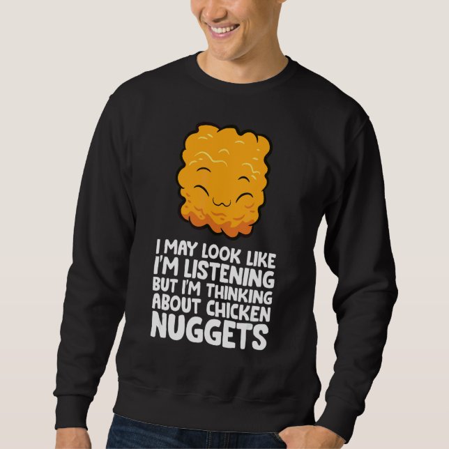 Sudadera Puede que parezca que estoy escuchando que estoy p (Anverso)