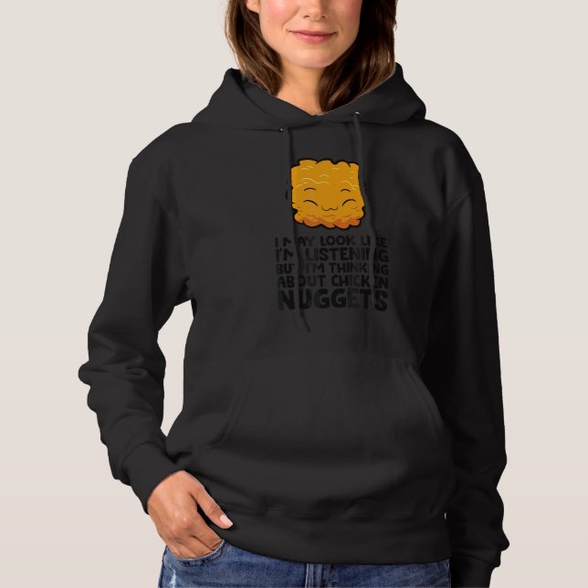 Sudadera Puede que parezca que estoy escuchando que estoy p (Anverso)