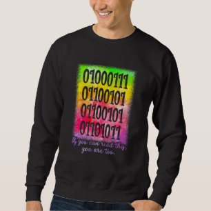 Sudadera Puedes Leer Esto Eres Demasiado Programador De Cód