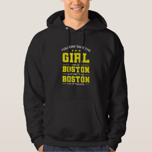 Sudadera Puedes Sacar Al Chica De Boston Massachusetts