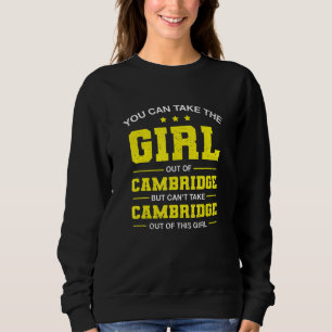 Sudadera Puedes Sacar Al Chica De Cambridge Massachuset