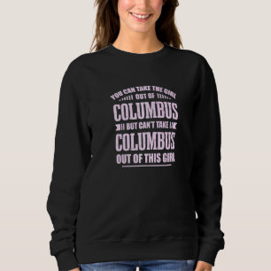Sudadera Puedes Sacar Al Chica De La Casa De Colón Ohio