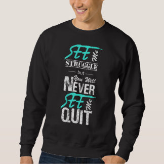 Sudadera Puedes verme luchar pero nunca verme renunciar