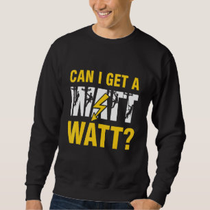 Sudadera ¿Puedo conseguir un leñador eléctrico de vatio?
