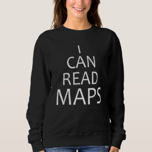 Sudadera Puedo Leer Mapas Generación Olvidada