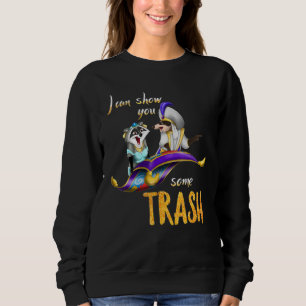 Sudadera Puedo Mostrarles Algo De Basura Panda Raccoon