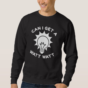 Sudadera ¿Puedo Obtener Un Vatio Vatio