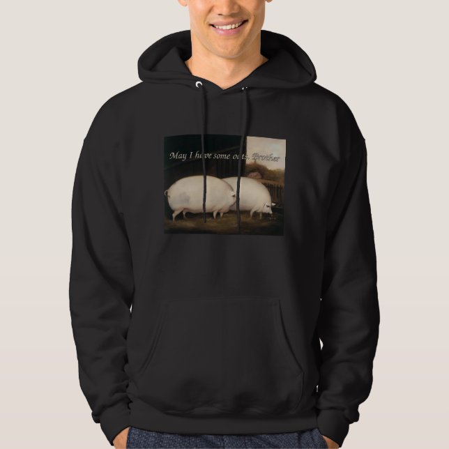 Sudadera ¿Puedo tener unas avena? (Anverso)