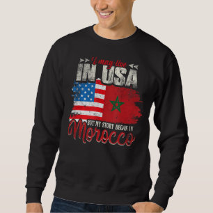 Sudadera Puedo Vivir En Eeuu Pero Mi Historia Empezó En Mar
