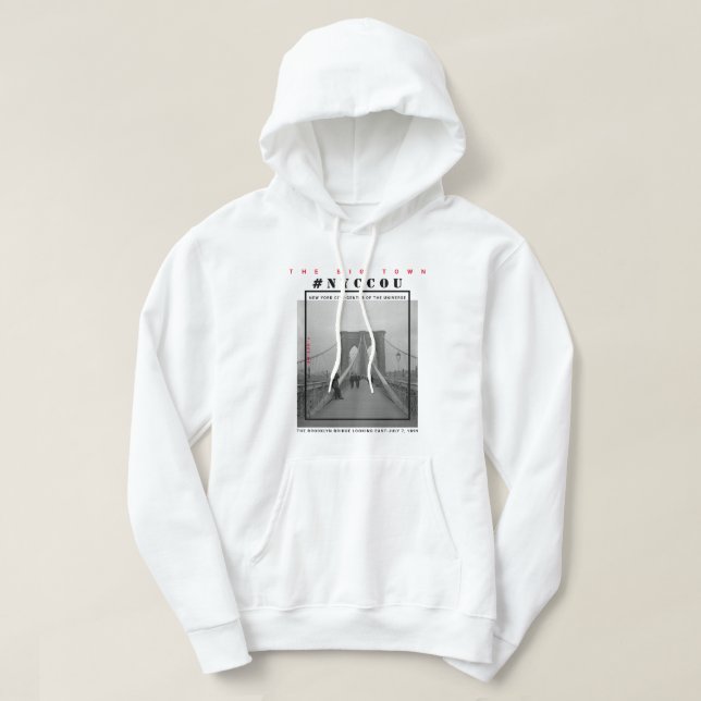 SUDADERA PUENTE BROOKLYN DE NYCCOU (Diseño del anverso)