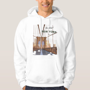 Sudadera Puente de Brooklyn Nueva York   