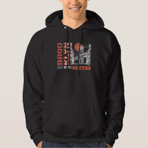 Sudadera Puente de Brooklyn NYC Gráfico   Nueva York urbana