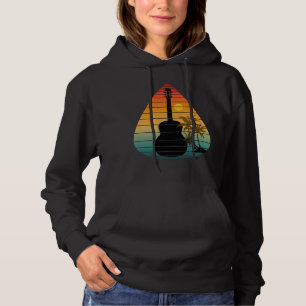 SUDADERA PUENTE DE GUITARRA DE MODA ATARDECER