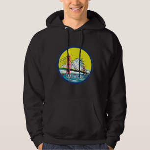 Sudadera Puente de la isla Mackinac Michigan Grandes Lagos 