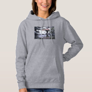 Sudadera Puente de la Luna y estanque en invierno   Seattle