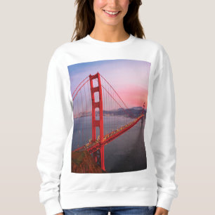 Sudadera Puente de la puerta de oro tira almohada