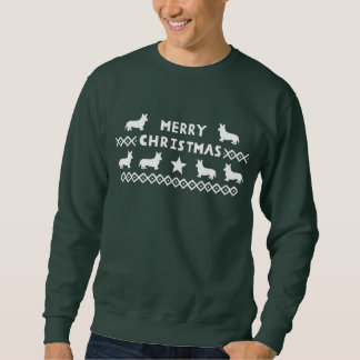 Sudadera Puente del Corgi de las Felices Navidad de los
