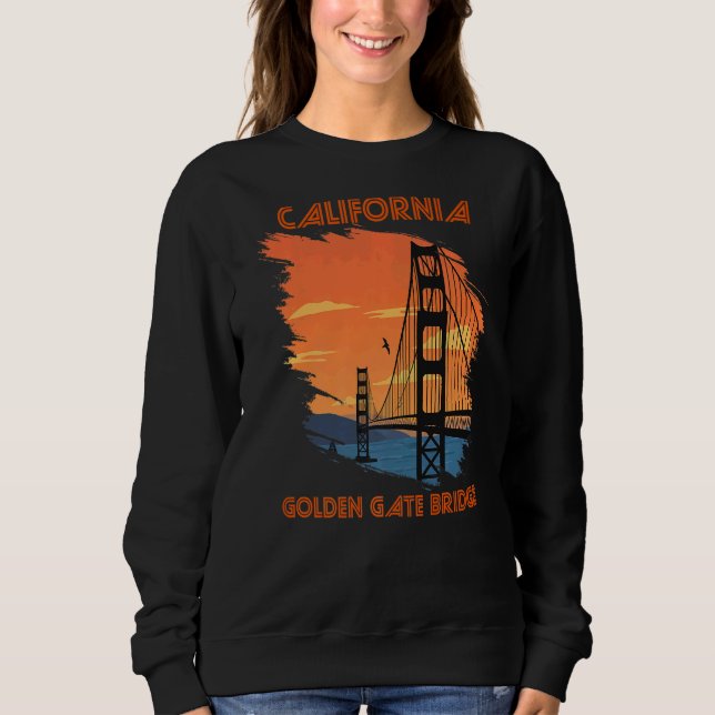 Sudadera Puente Golden Gate en California San Francisco Sou (Anverso)