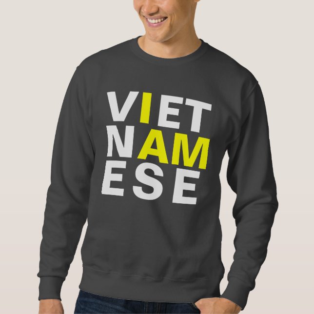Sudadera puente vietnamita (Anverso)
