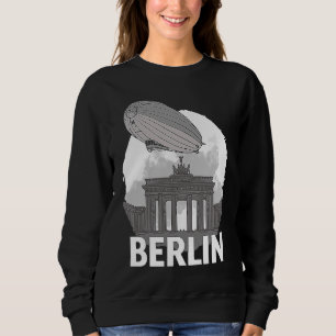 Sudadera Puerta de Brandeburgo Berlín Alemania Silueta Cont