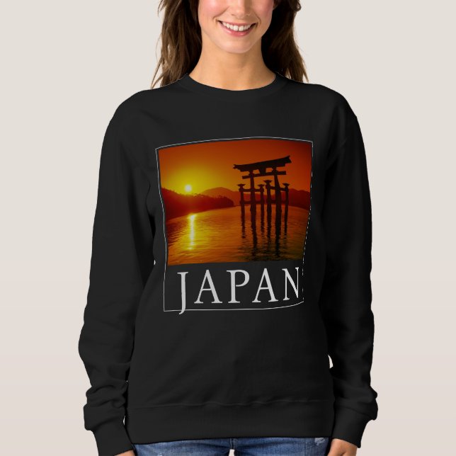 Sudadera Puerta O-Torii, santuario de Itsukushima | Miyajim (Anverso)