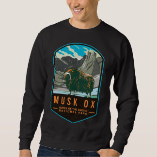 Sudadera Puertas Musk Ox Del Parque Nacional Del Ártico