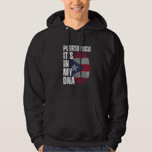 Sudadera Puerto Rico Está En Mi ADN Camiseta De Puerto Rico