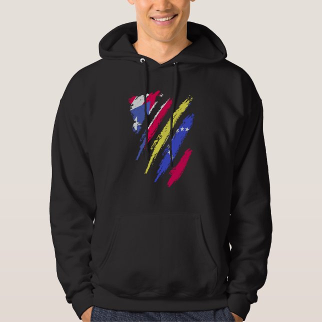 Sudadera Puerto Rico Flag Venezuela Grown Patriot Country S (Anverso)