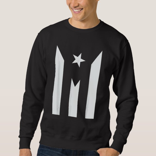 Sudadera Puerto Rico Resiste Boricua Flag Se Levanta  Patri (Anverso)