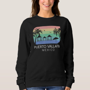 Sudadera Puerto Vallarta México Retro Mexico Resort Vacati