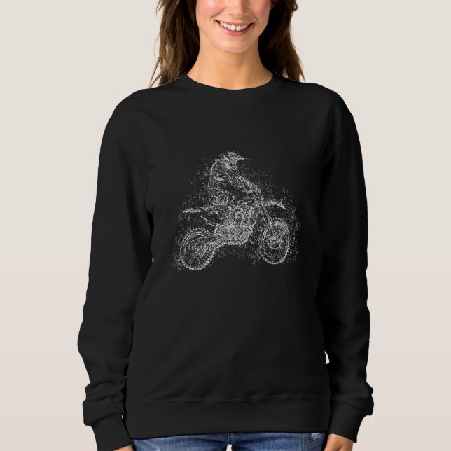 Sudadera Puertos de ciclismo de suciedad Motocross Braap En (Anverso)