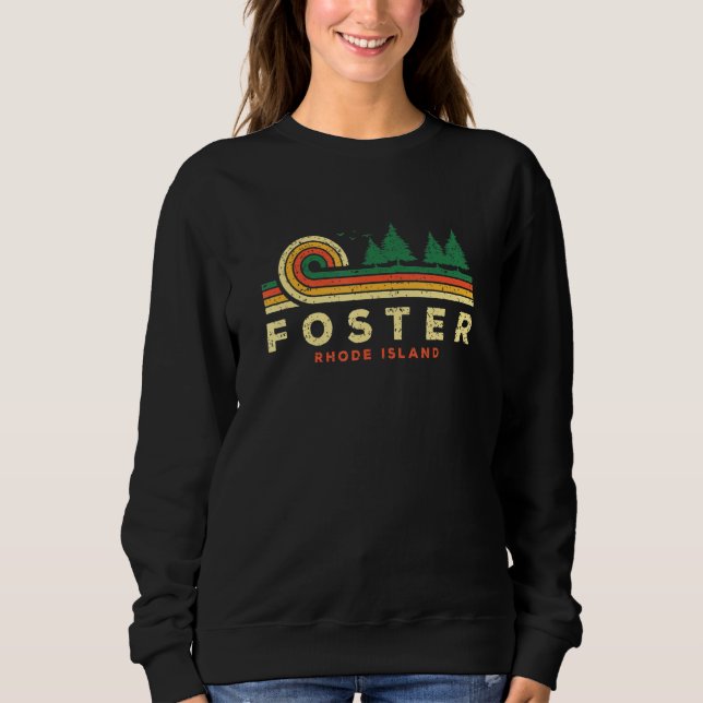 Sudadera Puesta de sol perenne Foster Forest Rhode Island W (Anverso)