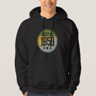 Sudadera Puesta de sol retro vintage lo mejor de 1959 para