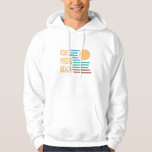 Sudadera Puesta del sol geométrica de la Florida de la