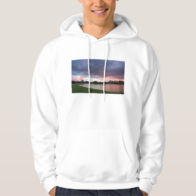 Sudadera Puesta del sol sobre el parque (Anverso)