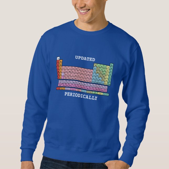 Sudadera Puesto al día periódicamente (Anverso)