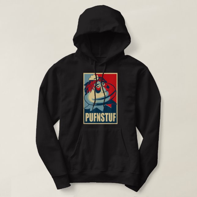 Sudadera PUFNSTUF - Referencia divertida y oscura de la cul (Diseño del anverso)