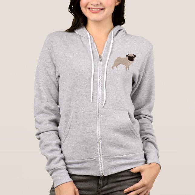 Sudadera Pug (Anverso)