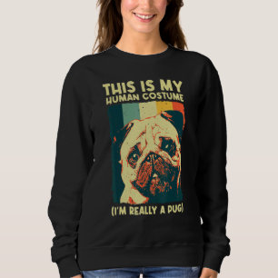 Sudadera Pug Adorable Para Hombres Mujeres Mascota Perro Ca