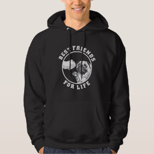 Sudadera Pug Best Friends For Life, Pug Dog Lover Gift Esse