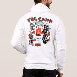 Sudadera Pug Camp 2024 Zip-up Hoodie