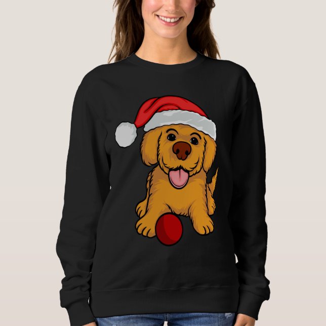Sudadera Pug Christmas Tree Dog Santa Merry Pugmas (Anverso)