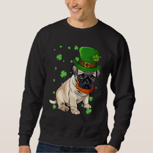 Sudadera Pug Cleve St Patrick