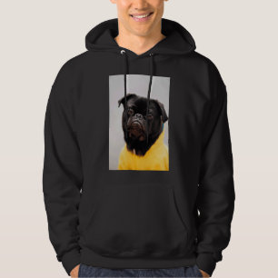 Sudadera Pug con una camiseta amarilla Classic T-Shirt 946