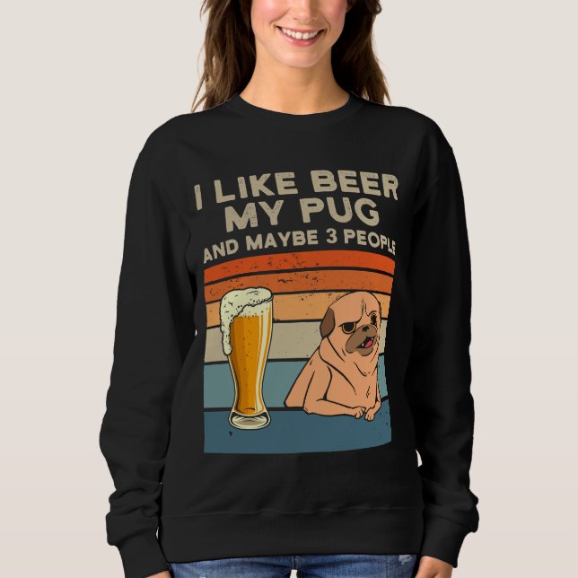 Sudadera Pug Dog Gift Classic T-Shirt 544 (Anverso)