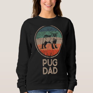 Sudadera Pug Dog Vintage Pug Dad